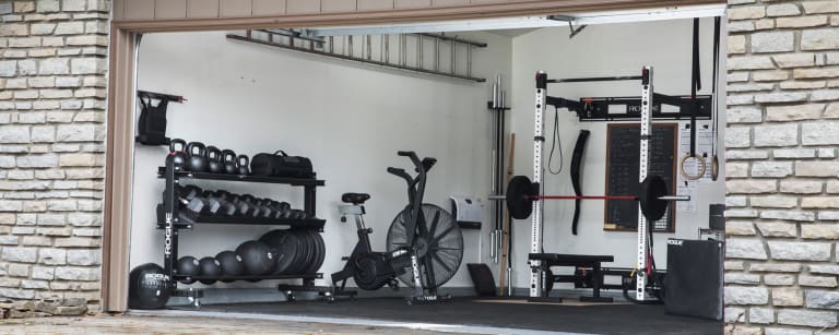 Garage cheap workout set